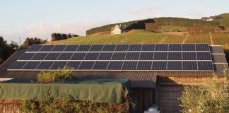 Jurassic Ridge solar panels SUP