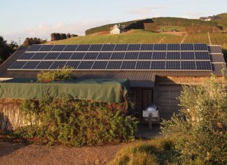 Jurassic Ridge solar panels SUP