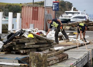 Maitiatia Wharf repair