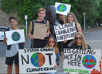 Student Protest on climate change