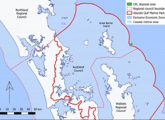 location of Great Barrier dumping