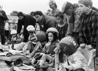 1991 Trolley Derby The starting line up