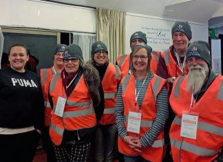 Homeless count volunteers