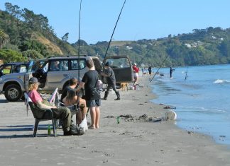 Paul Delautour and family enjoying the day