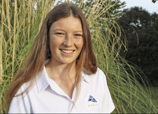 Serena Woodall part of women's match racing team