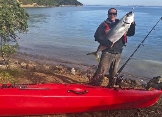 Kingfish catch Warren Eade