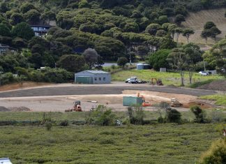 Ostend Road Development The property borders the wetland at the edge of Putiki Bay