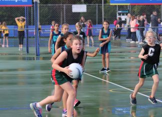 Maddie Upchurch showed outstanding shooting in the year six opening game against Hobsonville