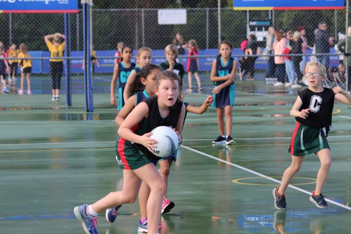 Maddie Upchurch showed outstanding shooting in the year six opening game against Hobsonville