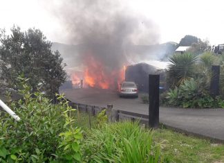 Sea View Road fire