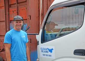 Jeremy O’Hanlon says the new contract will enable Waiheke to “take ownership” when it comes to waste management. Photo Sophie Boladeras