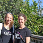 N SAVE THE KIWI Save The Kiwi’s Tineke Joustra and Emma Craig are visiting Waikeke to consult local officials and groups about plans to transfer kiwi from Ponui Island to Waiheke PM