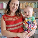 Maggie Meiklejohn had one of the first ultrasounds on the island when pregnant with her second son, Wally. Photo Tessa King