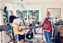 Great craic at the Ōmiha Folk Club