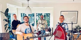 Great craic at the Ōmiha Folk Club