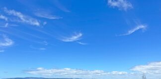 Sea temperatures up to 2.5 degrees above December norms